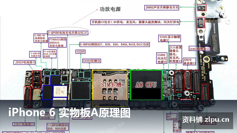 iPhone 6 实物板A原理图-资料铺