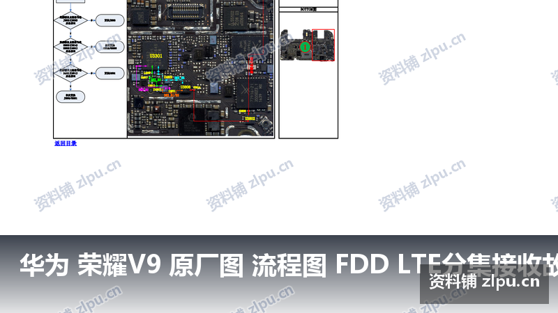 华为 荣耀V9 原厂图 流程图 FDD LTE分集接收故障(共2页)-资料铺