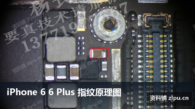iPhone 6 6 Plus 指纹原理图-资料铺