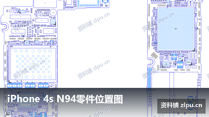 iPhone 4s N94零件位置图-资料铺