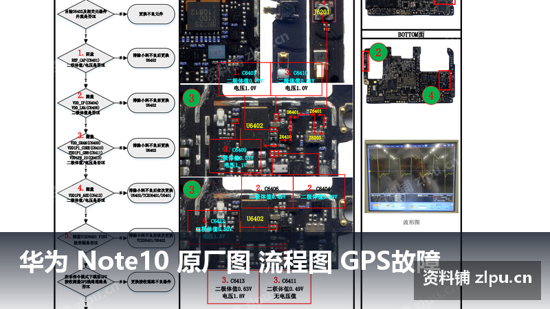 华为 Note10 原厂图 流程图 GPS故障-资料铺