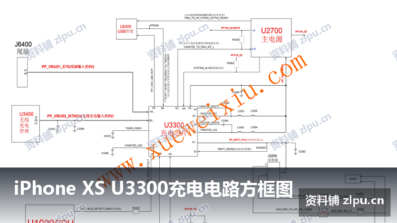 iPhone XS U3300充电电路方框图-资料铺