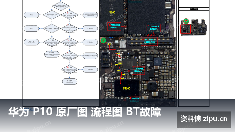 华为 P10 原厂图 流程图 BT故障-资料铺
