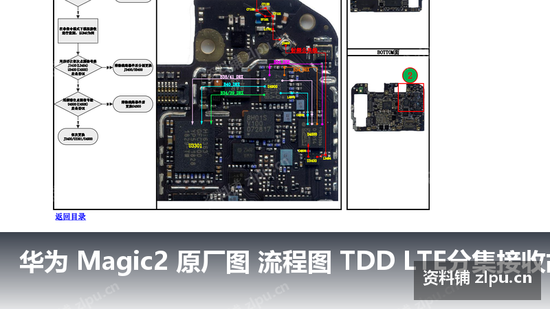 华为 Magic2 原厂图 流程图 TDD LTE分集接收故障-资料铺