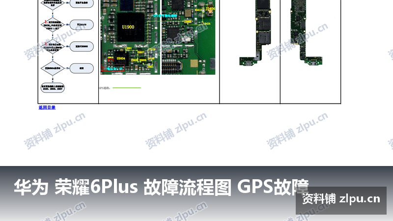 华为 荣耀6Plus 故障流程图 GPS故障-资料铺