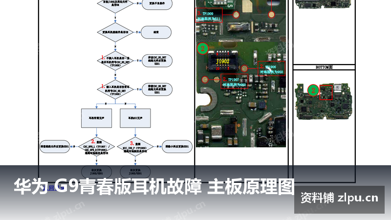 华为 G9青春版耳机故障 主板原理图-资料铺
