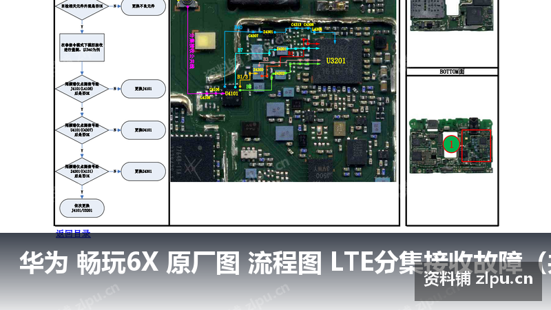 华为 畅玩6X 原厂图 流程图 LTE分集接收故障（共2页）-资料铺