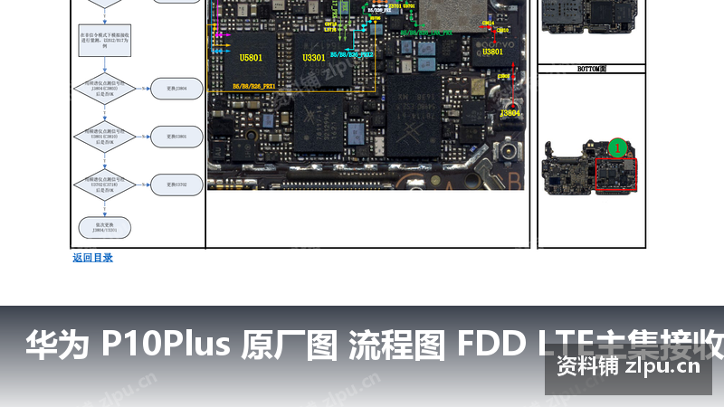 华为 P10Plus 原厂图 流程图 FDD LTE主集接收故障(共2页)-资料铺