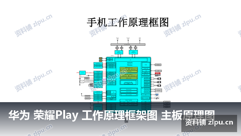 华为 荣耀Play 工作原理框架图 主板原理图-资料铺