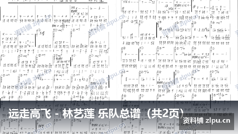 远走高飞 – 林艺莲 乐队总谱(共2页)-资料铺