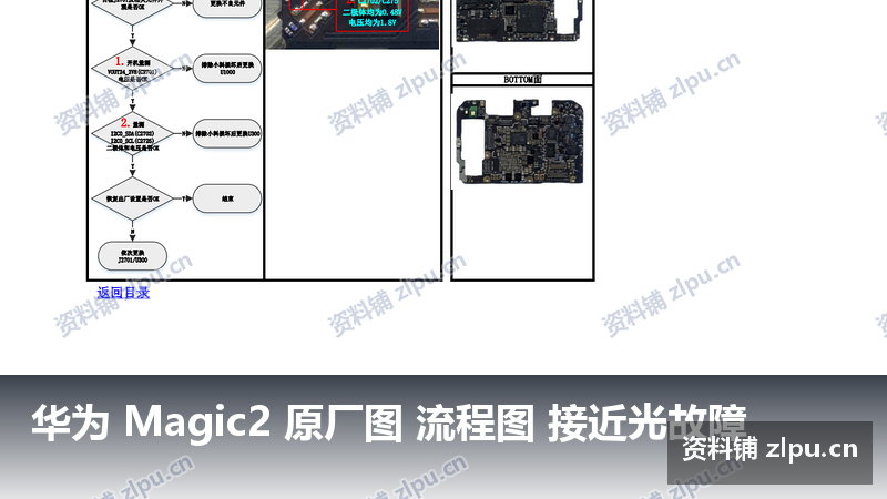 华为 Magic2 原厂图 流程图 接近光故障-资料铺