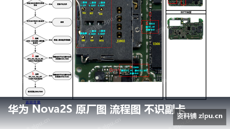 华为 Nova2S 原厂图 流程图 不识副卡插图 华为 Nova2S 原厂图 流程图 不识副卡