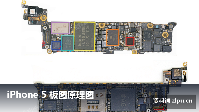 iPhone 5 板图原理图插图 iPhone 5 板图原理图