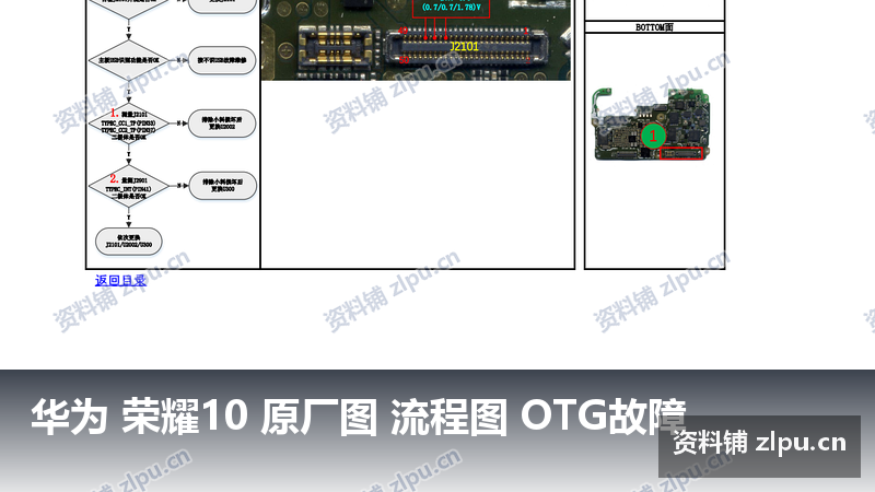 华为 荣耀10 原厂图 流程图 OTG故障插图 华为 荣耀10 原厂图 流程图 OTG故障