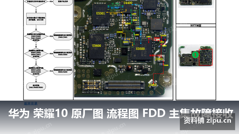 华为 荣耀10 原厂图 流程图 FDD 主集故障接收插图 华为 荣耀10 原厂图 流程图 FDD 主集故障接收