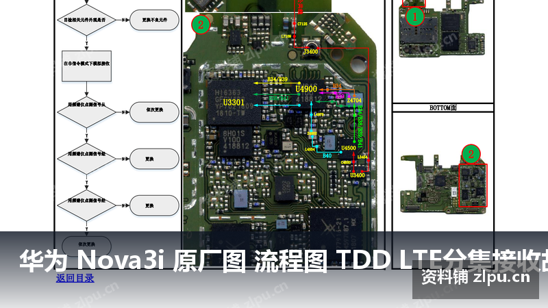 华为 Nova3i 原厂图 流程图 TDD LTE分集接收故障-资料铺