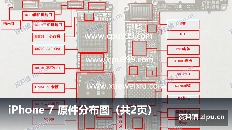 iPhone 7 原件分布图(共2页)插图 iPhone 7 原件分布图(共2页)