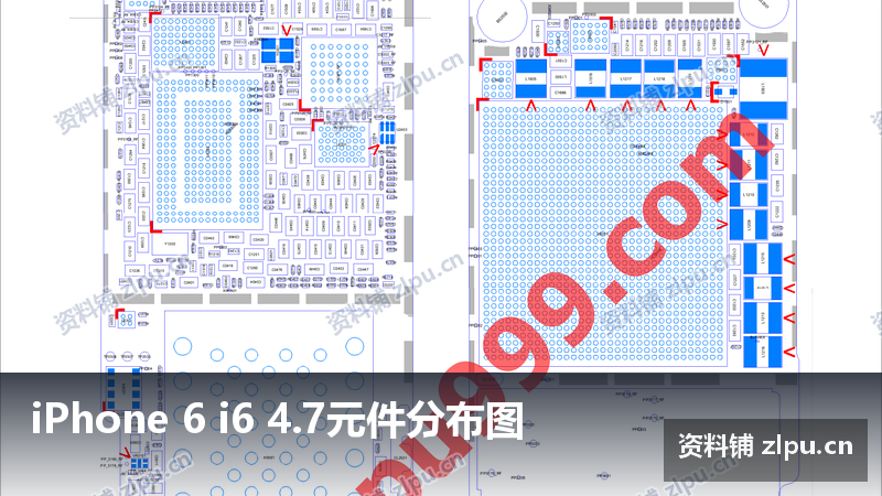iPhone 6 i6 4.7元件分布图插图 iPhone 6 i6 4.7元件分布图