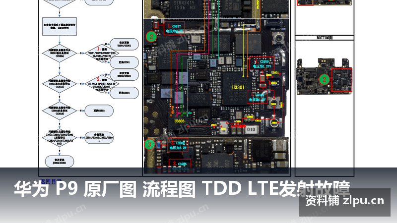华为 P9 原厂图 流程图 TDD LTE发射故障插图 华为 P9 原厂图 流程图 TDD LTE发射故障