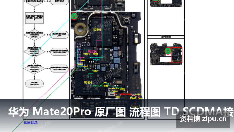 华为 Mate20Pro 原厂图 流程图 TD SCDMA接收故障插图 华为 Mate20Pro 原厂图 流程图 TD SCDMA接收故障