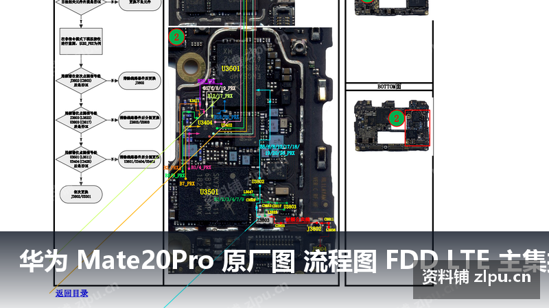 华为 Mate20Pro 原厂图 流程图 FDD LTE 主集接收故障插图 华为 Mate20Pro 原厂图 流程图 FDD LTE 主集接收故障